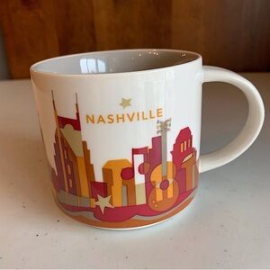 Starbucks “Been There” Series NASHVILLE 14 Ounce Coffee Mug
